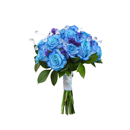 Blue Hand Tied